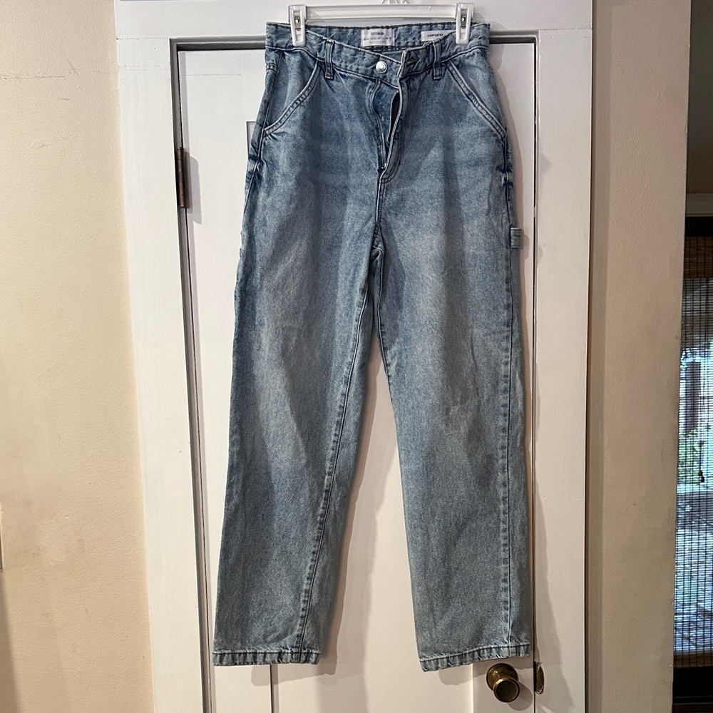 Cotton On Light Blue Relaxed Carpenter Jeans